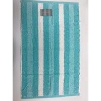 GAVENO CAVAILIA Royale Stripe Towels Aqua | Size: Bath Sheet