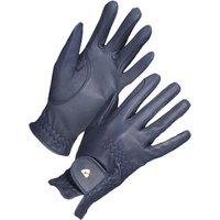 Aubrion Leather Riding Gloves in Navy | Size: Small