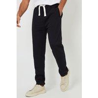 Threadbare Men's 'Mar' Straight Leg Joggers in Black | Size: 2XL