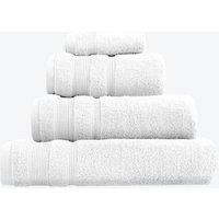 Allure Bath Fashions Luxury Zero Twist Egyptian Cotton Towels in White | Size: Bath Sheet
