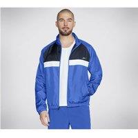 Skechers Men's Speed Elite Track Jacket in Blue | Size: Large