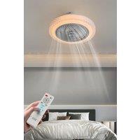20inch Acrylic Ceiling Mount Adjustable LED Fan Light