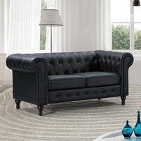 Artemis Home Richland 2 Seat Sofa in Black