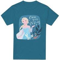 Frozen Elsa Own Your Destiny T-Shirt Mid Grey | Size: Large