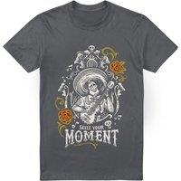 Coco Seize Your Moment With Ernesto De La Cruz T-Shirt Charcoal | Size: 2XL
