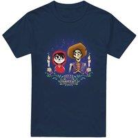 Coco Seize Your Moment With Miguel & Hector T-Shirt Navy | Size: 2XL