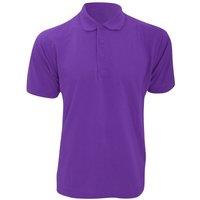 Kustom Kit Men's Klassic Superwash Short Sleeve Polo Shirt in Purple | Size: XL