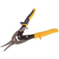 IRWIN Aviation Snips Straight Cut 250Mm (10In) in Yellow