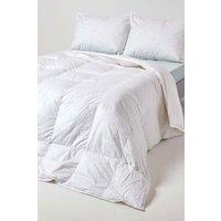 Homescapes Luxury White Duck Down 4.5 Tog Summer Duvet | Size: Super King