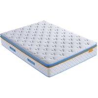 Birlea SleepSoul Heaven 2000 Mattress Memory Foam Pocket Sprung in White | Size: Super King