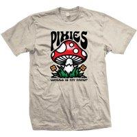 Pixies Men's Mindshroom T-Shirt in Natural | Size: Medium
