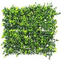 Primrose Dark Buxus Artificial Hedge Garden Patio Panels 50cm x 50cm in None | Size: 50 cm x 50 cm