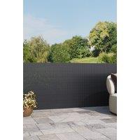 1*3M Dark Grey PVC Privacy Fences