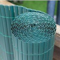 Primrose Artificial Green Bamboo Cane Plastic Garden Screening Roll 4m x 1.5m