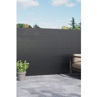 PVC Privacy Sun Blocked Panels Garden Decorative Fence