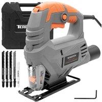 Terratek 550W Compact Power Electric Jigsaw Variable Speed Corded in Orange