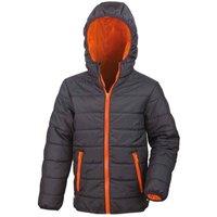 Result Core Soft Padded Jacket in Black | Size: 9-10 Years