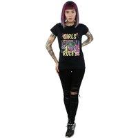 Marvel Comics Women's Rule Cotton Boyfriend T-Shirt in Black | Size: XL