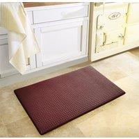mysmartbuy Anti-fatigue Mat - Non Slip Padded PVC Mat Reduces Back Hip Leg & Foot Pressure While Standing - 77 x 45 x 1.2cm in Red | Size: Small