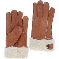 Fenland England Women's Real Leather Sheepskin Gloves in Tan | Size: Medium/Large