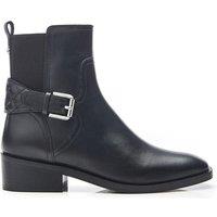 Moda In Pelle Women's 'Cellia' Leather Ankle Boots in Black | Size: 3