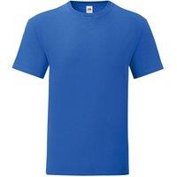 Fruit of the Loom Men's Iconic T-Shirt (Pack Of 5) in Blue | Size: Large