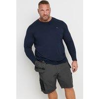 BadRhino Men's Workwear Cargo Shorts in Black | Size: 44R