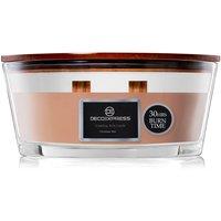 Deco Express Woodwick Candles - Cinnamon Roll in Beige