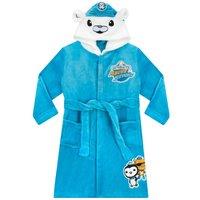 Octonauts Boy's Captain Barnacles Dressing Gown in Blue | Size: 4-5 Years
