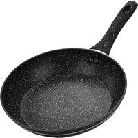 Royalford Smart Non-Stick Frying Pan with Durable Granite Coating, Forged Aluminium in Black | Size: XL
