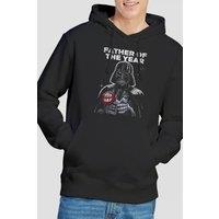 Star Wars Men's Father's Day Father Vader Hoodie in Black | Size: XL