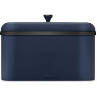 Tower Sera Bread Bin with Smoked Trim - Midnight blue T826136BLU | Size: A