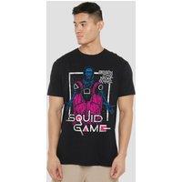 Squid Game Front Man & Guards T-Shirt Black | Size: Small