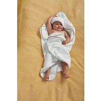 CHRISTY Hooded Super Soft Cotton Baby Bath Towel in Grey