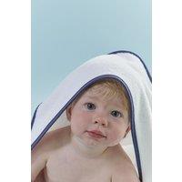 CHRISTY Hooded Super Soft Cotton Baby Bath Towel in Blue