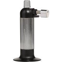 Orsina Sleek Chefs Silver Blow Torch, Versatile Gas Torch For Efficient Cooking, Precised Cooking Blow Torch in Black
