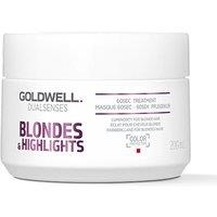 Goldwell Dual Senses Blonde & Highlights 60 Seconds Treatment 200ml in Clear