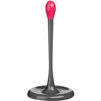 Orsina Grey & Hot Pink Kitchen Roll Holder