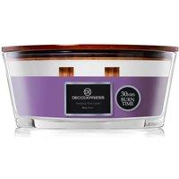 Deco Express Woodwick Candles - Black Cherry in Purple