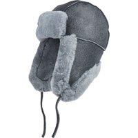 RAF Aviator Suede Sheepskin B-55 Trapper Hat Winter Warm Leather Navigator Hat