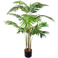 Leaf 120cm Design UK Large Realistic Artificial Palm Tree in Green