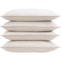 Soak&Sleep Soft As Down Microfibre Standard Pillow 4 Pack - Soft/Medium in White