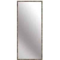 nielsen Florentina Wall Mirror With Mosaic Design Frame, 70 x 170cm in Bronze | Size: 70 x 170 cm