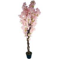 Leaf Artificial 150cm Pink Cherry Blossom Tree