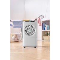 Neo 12L / Day Dehumidifier LED Digital Display Humidity Indicator Sleep Mode 24H Timer 3L Water Tank Continuous Drainage Home Bedroom Drying Clothes