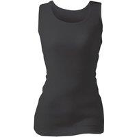 SOCKSHOP Heat Holders Women's 1 Pack 0.45 TOG Sleeveless Vest in Black | Size: Large