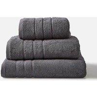 Allure Bath Fashions Hotel Luxury Heavweight Bath Towel in Charcoal | Size: Bath Sheet