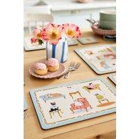Ulster Weavers 'Cool Cats' Cats Print Printed MDF Placemat (4 Pack)