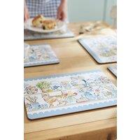Ulster Weavers 'Pantry Cats' Floral Print Printed MDF Placemat (4 Pack)