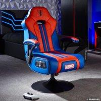 Official Marvel Gaming Chair, Folding Audio Pedestal with Speakers